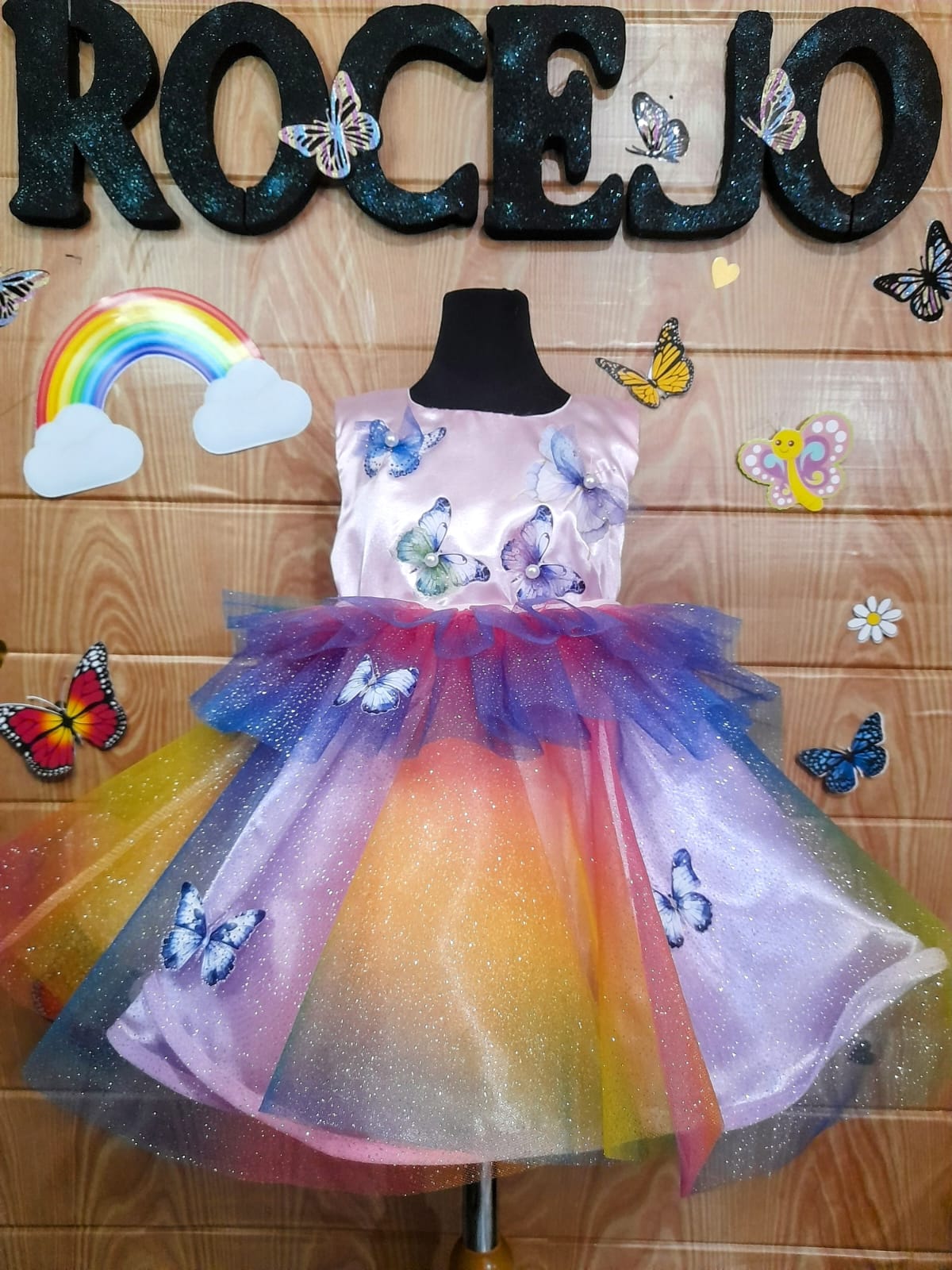 Vestido Mariposas